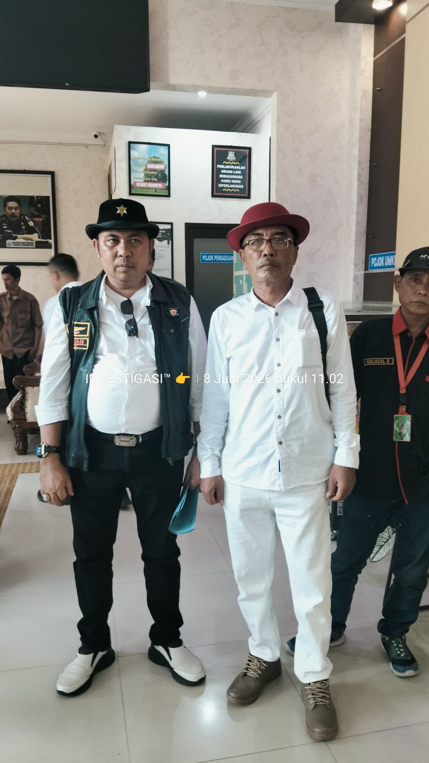 mbminvestigasi.com | Seruan Aksi di Kejari Tulang Bawang, Desak Pembebasan Maryani di Pengadilan Negeri Menggala.