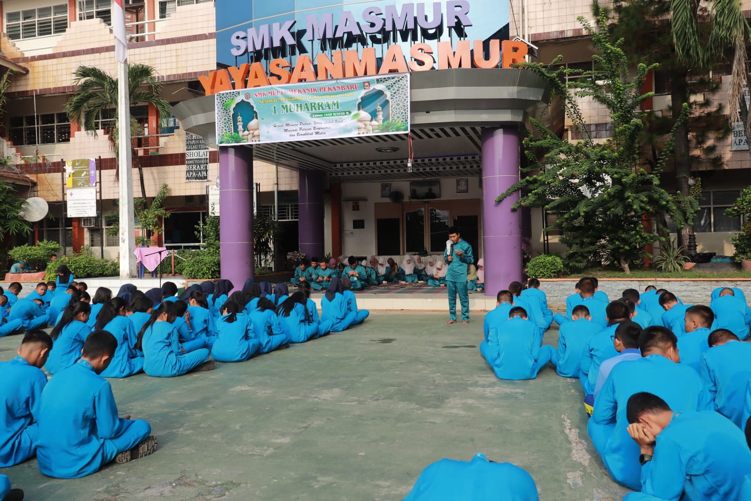 mbminvestigasi.com | Kepsek SMK Masmur Dukung Penuh Kegiatan Hari Besar Islam di Sekolah mbminvestigasi.com | Kepsek SMK Masmur Dukung Penuh Kegiatan Hari Besar Islam di Sekolah