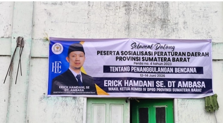 mbminvestigasi.com | Hadapi Risiko Bencana, DPRD Sumbar Sosialisasikan Perda Penanggulangan Bencana di Tanah Datar