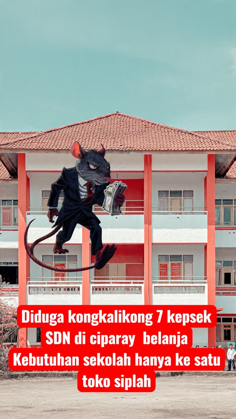 mbminvestigasi.com | Diduga kongkalikong 7 kepsek SDN di ciparay belanja Kebutuhan sekolah hanya ke satu toko siplah