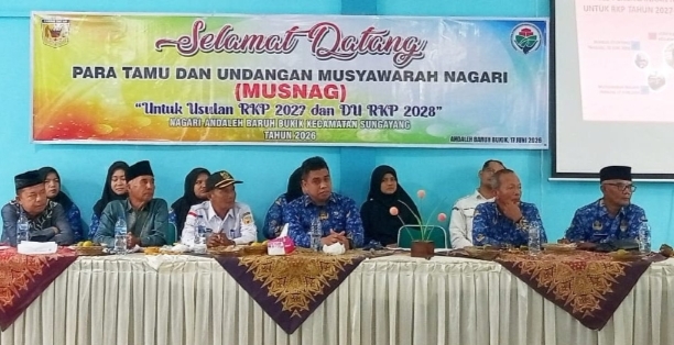 mbminvestigasi.com | Cermat Atur Anggaran, Andaleh Baruh Bukik Fokus Pembangunan Tepat Sasaran & Berkelanjutan
