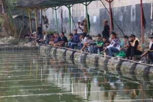 mbminvestigasi.com | Meriahkan Hari Bhayangkara ke-80, Polsek Kembangan Gelar Lomba Mancing Bersama Masyarakat