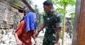 mbminvestigasi.com | Pangdam XXIII/Palaka Wira, Gubernur Sulteng, dan Bupati Sigi Turun Langsung Tinjau Zona Merah Gempa di Sigi