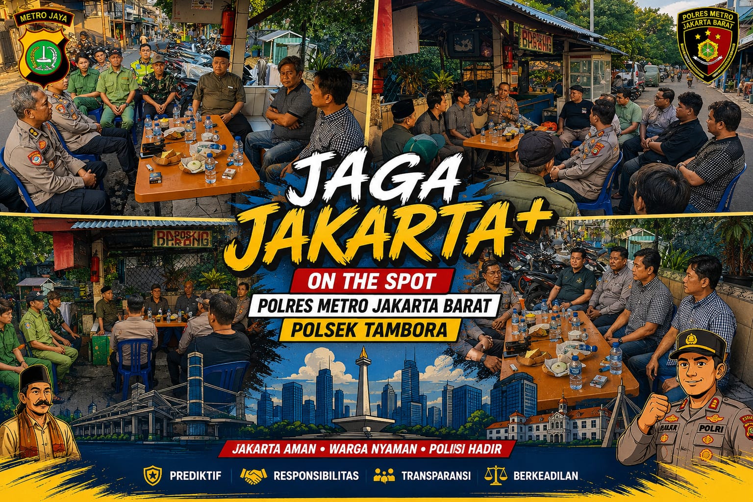 mbminvestigasi.com | Kabag Ren Polres Jakbar Sambangi RW 09 Angke, Ajak Warga Wujudkan Lingkungan Aman dan Kondusif lewat Program Jaga Jakarta + Jayakarta On The Spot.