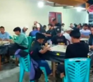 mbminvestigasi.com | Polsek Lima Kaum Gelar Nobar Piala Dunia 2026, Dirangkai dengan Permainan Tradisional Koa