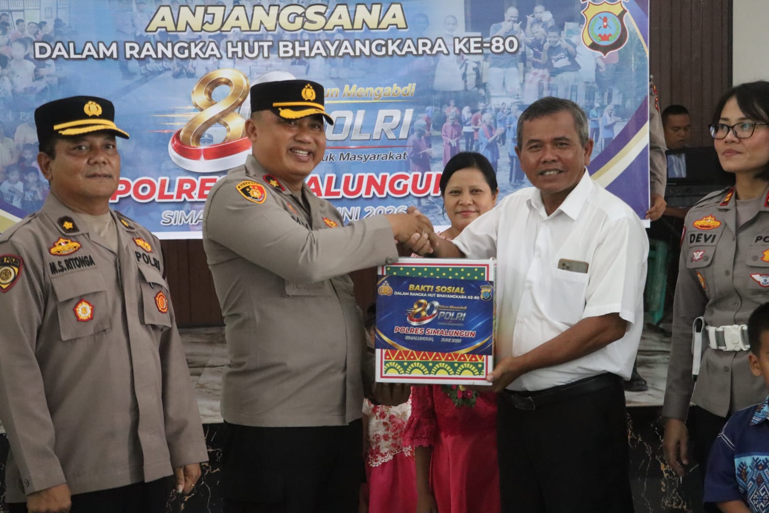 mbminvestigasi.com | Kapolres Simalungun Gelar Anjangsana ke Anggota Sakit dan Panti Asuhan, Wujud "80 Tahun Polri Untuk Masyarakat