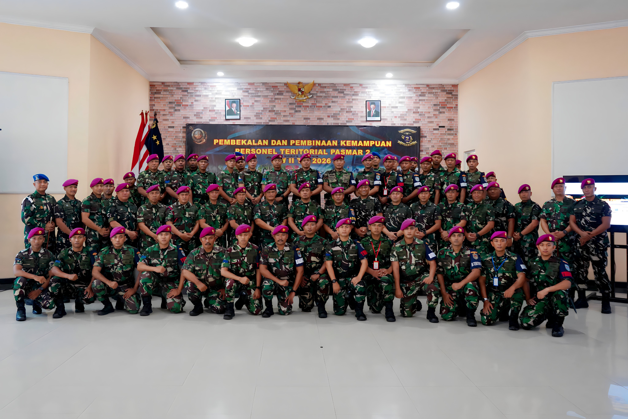 mbminvestigasi.com | Tingkatkan Profesionalisme Teritorial, Danpasmar 2 Bekali Prajurit dengan Wawasan Strategis