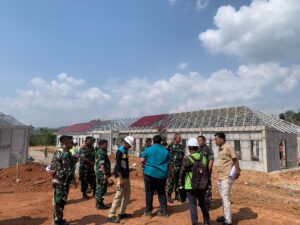 mbminvestigasi.com | Tim Kemhan RI Tinjau Progres Pembangunan Yonif TP di Nguntoronadi Wonogiri