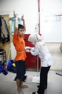 mbminvestigasi.com | Sambut Hari Bhayangkara ke-80, Polres Metro Jakbar Gelar Bakti Kesehatan Berupa Skrining Kesehatan Gratis bagi Warga Binaan
