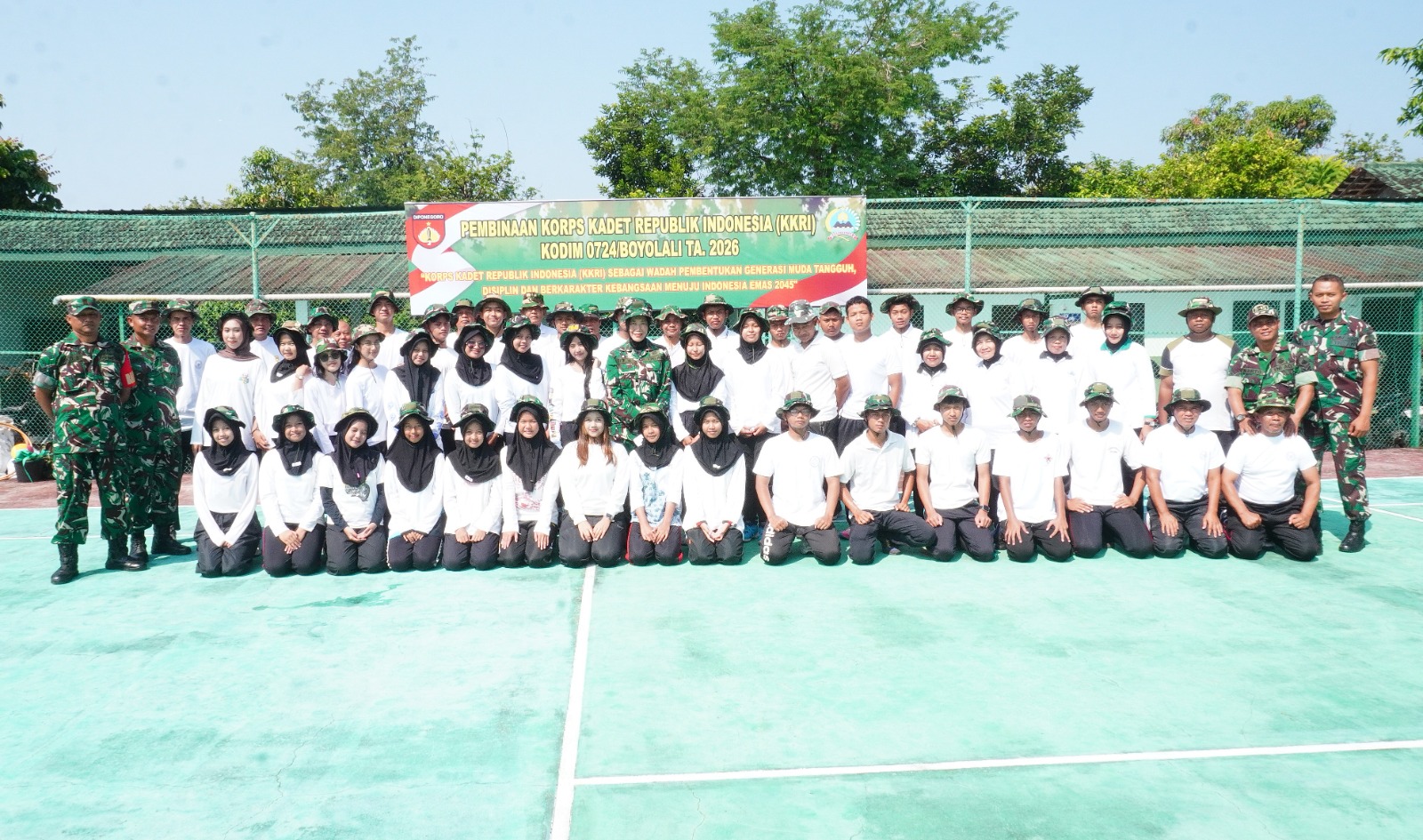mbminvestigasi.com | Kodim 0724/Boyolali Bentuk Generasi Berkarakter Lewat Pembinaan KKRI, Dipadukan Outbound Bangun Kekompakan