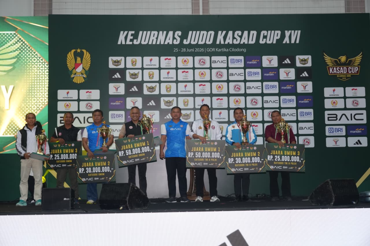 mbminvestigasi.com | Kasad: Kejurnas Judo Piala Kasad XVI 2026 Pecahkan Rekor Jumlah Peserta