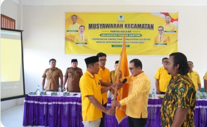mbminvestigasi.com | David Effendi Terpilih Aklamasi Pimpin Golkar Padang Ganting, Siap Menyongsong Pemilu 2029