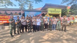 mbminvestigasi.com | Koramil 0621-23/Parungpanjang Berikan Ucapan HUT Bhayangkara ke-80 kepada Polsek Parungpanjang dan Polsek Tenjo