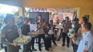 mbminvestigasi.com | Koramil 0621-23/Parungpanjang Berikan Ucapan HUT Bhayangkara ke-80 kepada Polsek Parungpanjang dan Polsek Tenjo