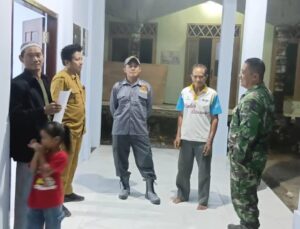 mbminvestigasi.com | Wujud Nyata Menjaga Kondusivitas Wilayah, Babinsa Patroli Dengan Linmas