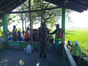 mbminvestigasi.com | Lawan Hama Tikus, Babinsa Bersama Petani Kompak Gelar Gerdal Serentak