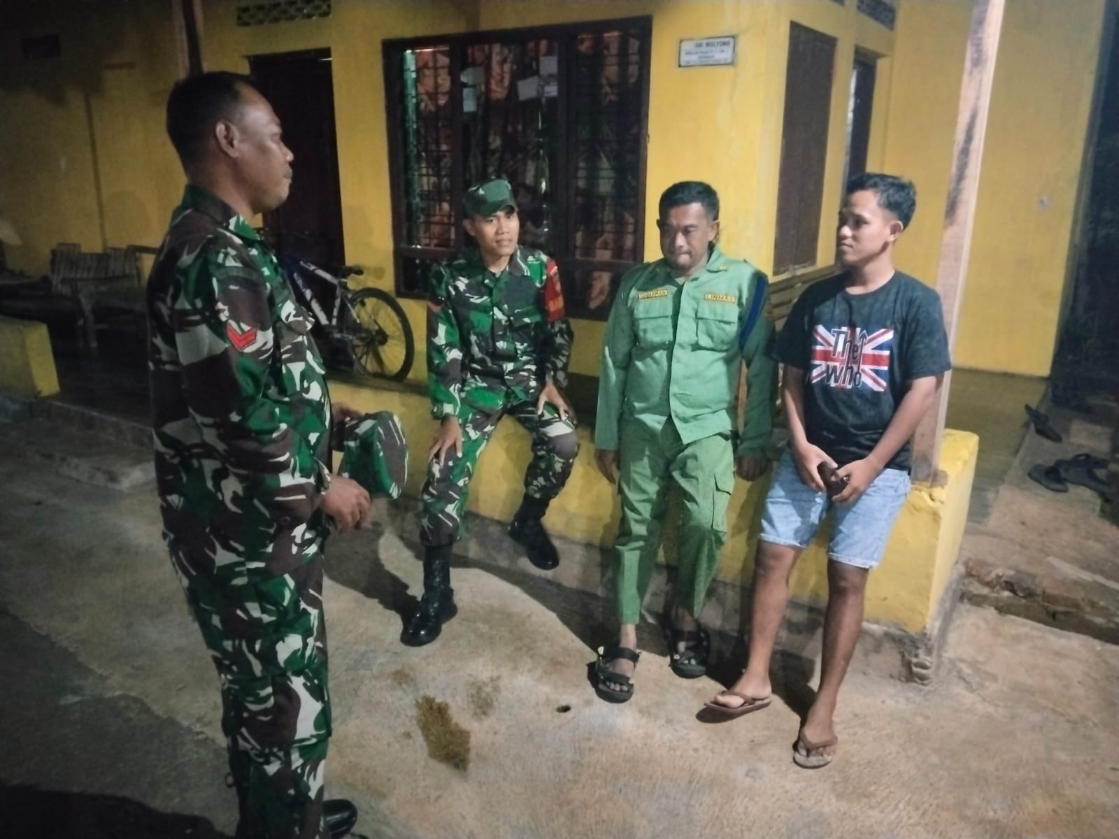 mbminvestigasi.com | Wujud Nyata TNI Hadir Jaga Keamanan dan Ciptakan Rasa Aman Warga Sidoharjo