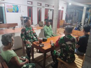 mbminvestigasi.com | Wujud Nyata TNI Hadir Jaga Keamanan dan Ciptakan Rasa Aman Warga Sidoharjo