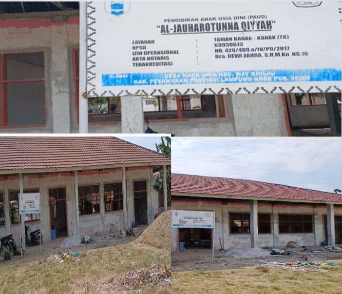 mbminvestigasi.com | Suami Isteri Kelola Program Bantuan Revitalisasi Rehab Gedung PAUD. Tanpa Melibatkan Unsur Masyarakat