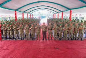 mbminvestigasi.com | Pastikan Kesiapan Prajurit, Wapang TNI Bersama Menhan Tinjau Marshalling Area Yonif TP 937/Satria Kalijaga