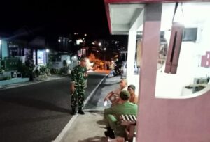 mbminvestigasi.com | Patroli Malam TNI di Jantung Kota Wonogiri, Serka Jumadi Pastikan Situasi Tetap Aman dan Kondusif