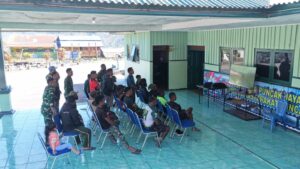 mbminvestigasi.com | Kodim 1714/Puncak Jaya Gelar Nobar Pertandingan Piala Dunia 2026 di Kab. Puncak Jaya