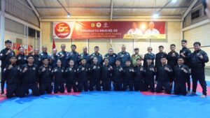 mbminvestigasi.com | Ketua Umum PP INKAI Laksda TNI Ivan Yulivan lepas Team Karate INKAI ke Kejuaraan Dunia Karate SEAKF di Vietnam