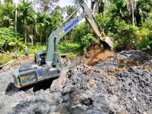 mbminvestigasi.com | Pembangunan Jembatan Modular 24 Meter di Nias Utara Rampung