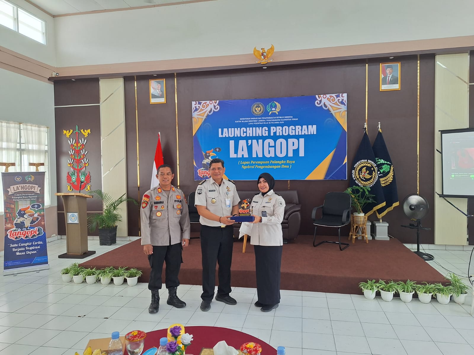 mbminvestigasi.com | LA’NGOPI Resmi Diluncurkan, Lapas Perempuan Palangka Raya Perkuat Sinergi Lewat "Ngobrol Pintar