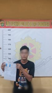 mbminvestigasi.com | Razia Rutin Polsek Metro Tamansari Ungkap Kasus Penyalahgunaan Sabu, Satu Pengguna Diamankan