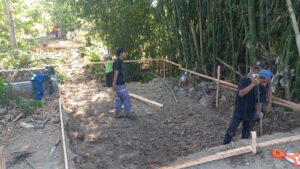 mbminvestigasi.com | Harapan Baru Dusun Jati, Jembatan Perintis Garuda Dibangun untuk Dongkrak Ekonomi