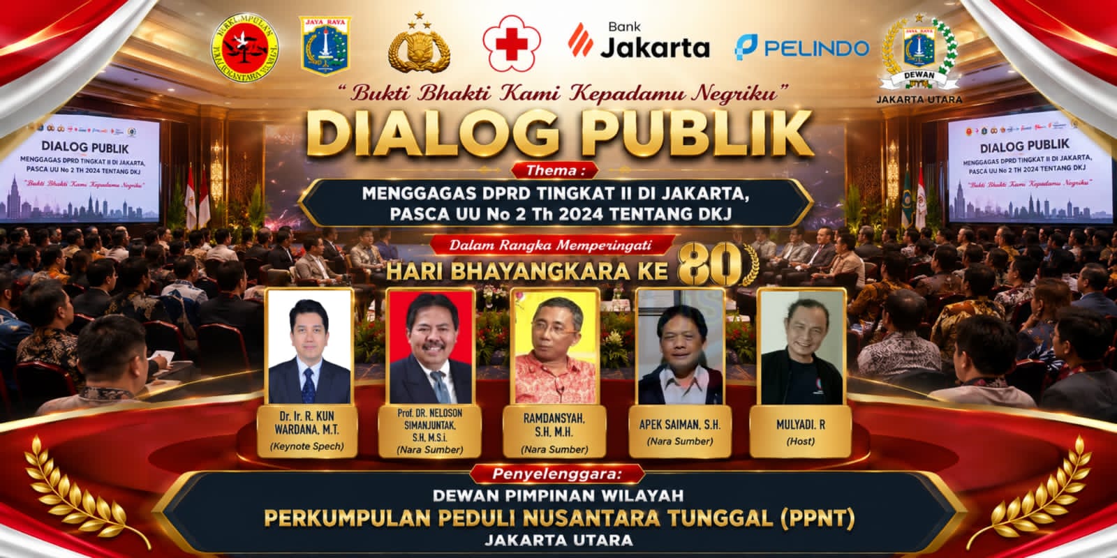 mbminvestigasi.com | Pengukuhan Pengurus DPW PPNT serta Diskusi Publik