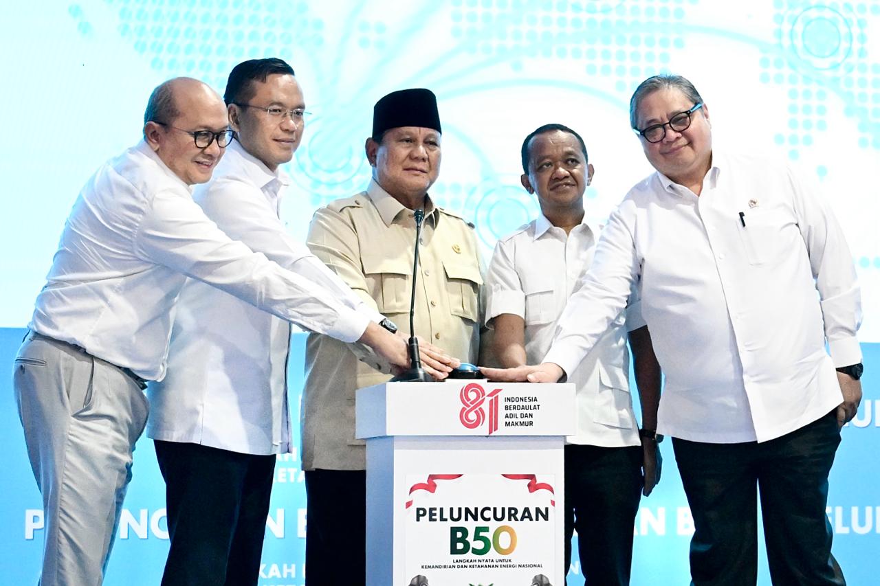 mbminvestigasi.com | Panglima TNI Hadiri Peluncuran Biodiesel B50, Dukung Penguatan Kemandirian Energi Nasional