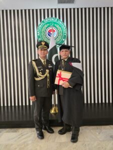 mbminvestigasi.com | Harumkan Nama Bangsa, Perwira Korps Hukum TNI AD Raih Gelar Master dan Lulus Pendidikan Setingkat Lemhannas di Pakistan