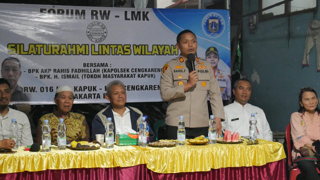 mbminvestigasi.com | Perkuat Sinergi dengan Forum RW, Kapolsek Cengkareng Ajak Warga Jadi Garda Terdepan Jaga Kamtibmas