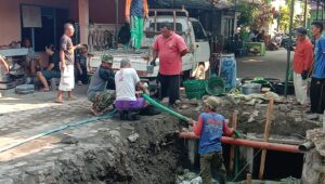 mbminvestigasi.com | Turunkan Mesin Pompa Penyedot Air, Lancarkan Pra TMMD Sengkuyung Tahap III TA. 2026