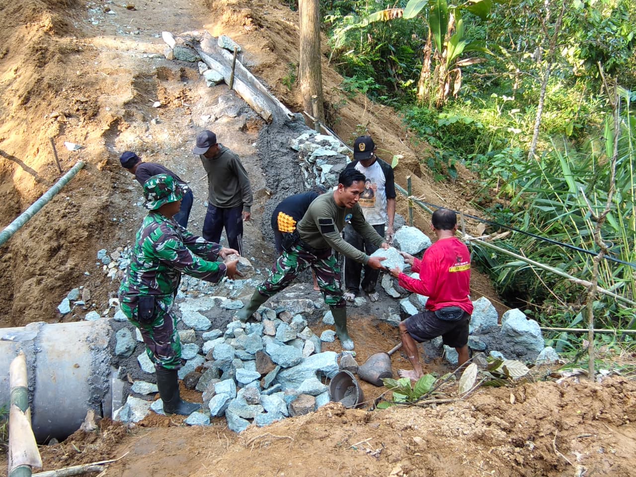 mbminvestigasi.com | H-2 Pembukaan TMMD Sengkuyung Tahap III TA 2026, tni Dan Warga Laksanakan Pra TMMD