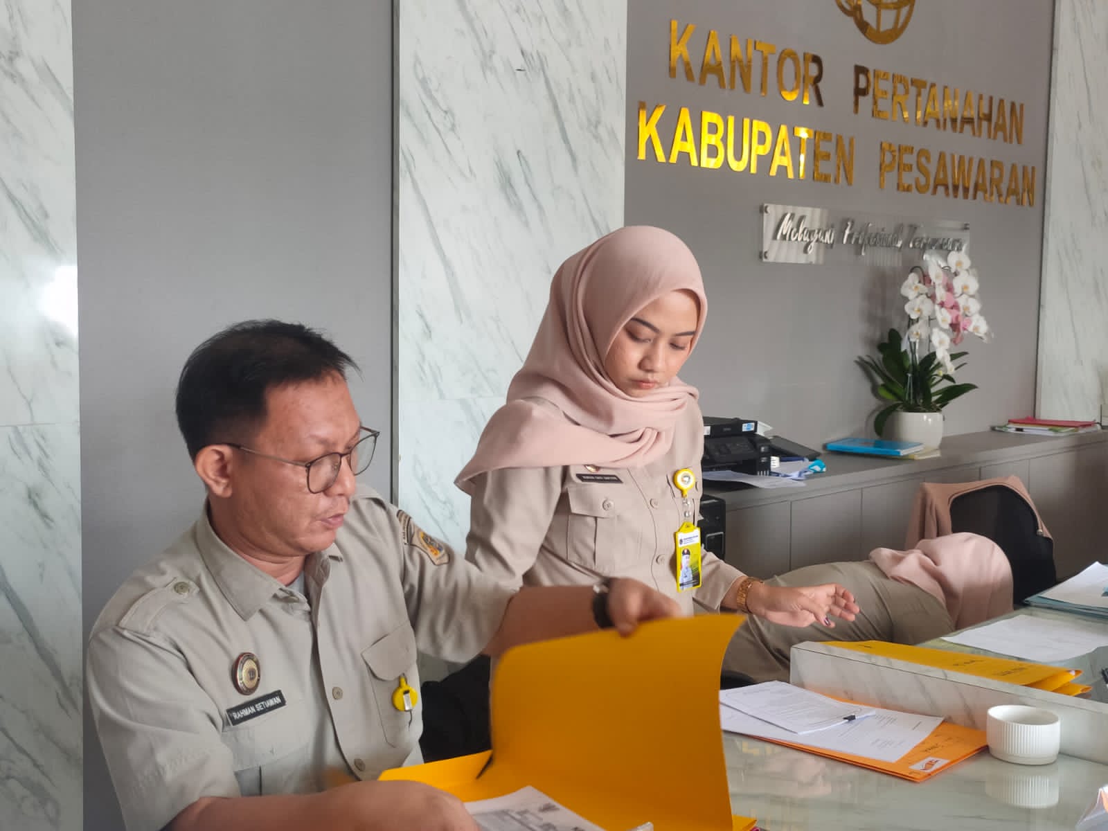 mbminvestigasi.com | Masyarakat Adat Pitung Tiyuh Ajukan Pembuatan Sertifikat ke ATR/BPN Pesawaran