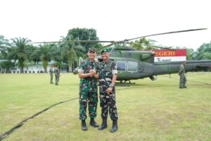 mbminvestigasi.com | Pangdam I/BB Kunjungi Brigif 7/Rimba Raya, Ingatkan Prajurit selalu Bersyukur, Disiplin, dan Bijak Bermedia Sosial