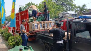 mbminvestigasi.com | Terbongkar! 12 Motor Diduga Hasil Curian Hendak Diseberangkan ke Sumatera, Polisi Amankan Truk Pengangkut