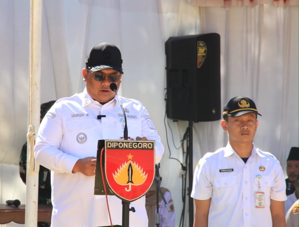 mbminvestigasi.com | Dengan Lantang Pasiter Kodim 0728/Wonogiri Bacakan Laporan Pelaksanaan TMMD Sengkuyung Tahap III 2026