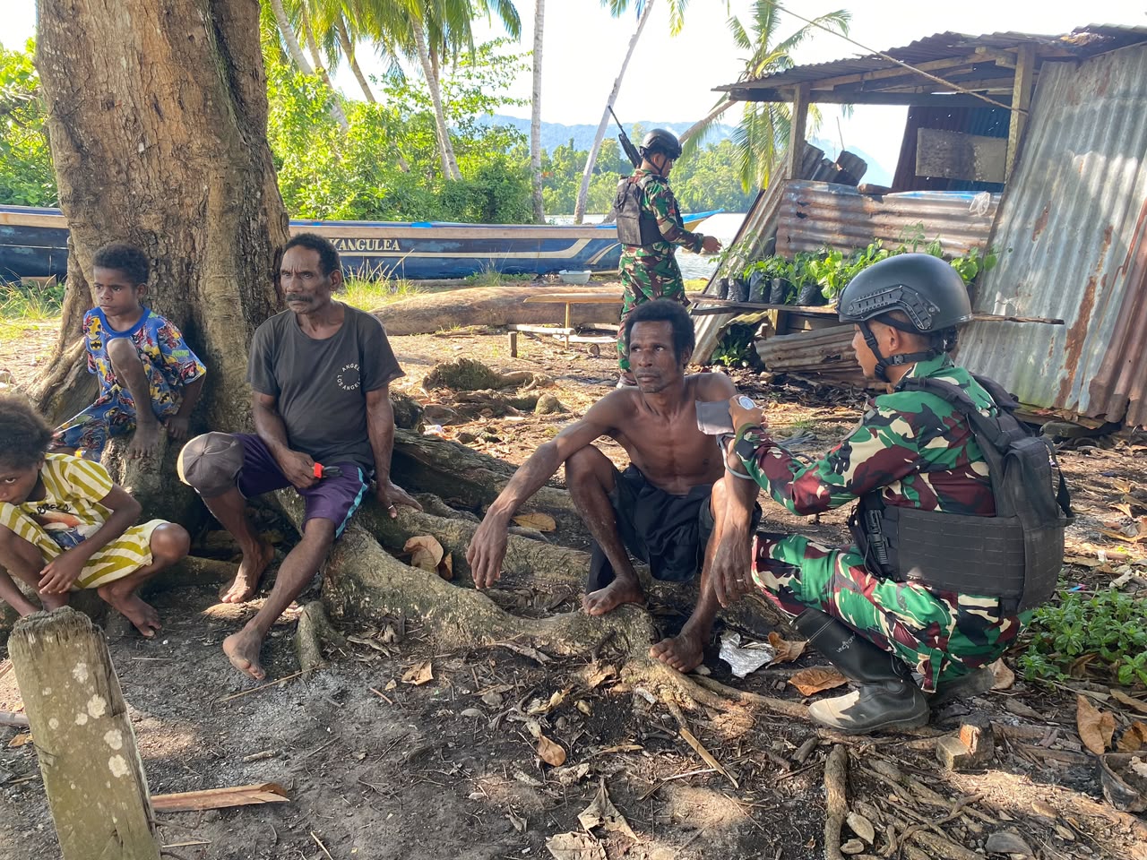 mbminvestigasi.com | Kepedulian TNI Terhadap Kualitas Kesehatan di Ujung Timur Indonesia