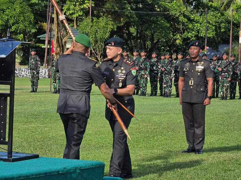 mbminvestigasi.com | Danrem 173/PVB Lakukan Sertijab Danyonif 753/AVT