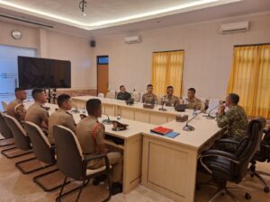 mbminvestigasi.com | Danpasmar 1 Memberikan Pengarahan Kepada Taruna AAL Tingkat II dan Tingkat III