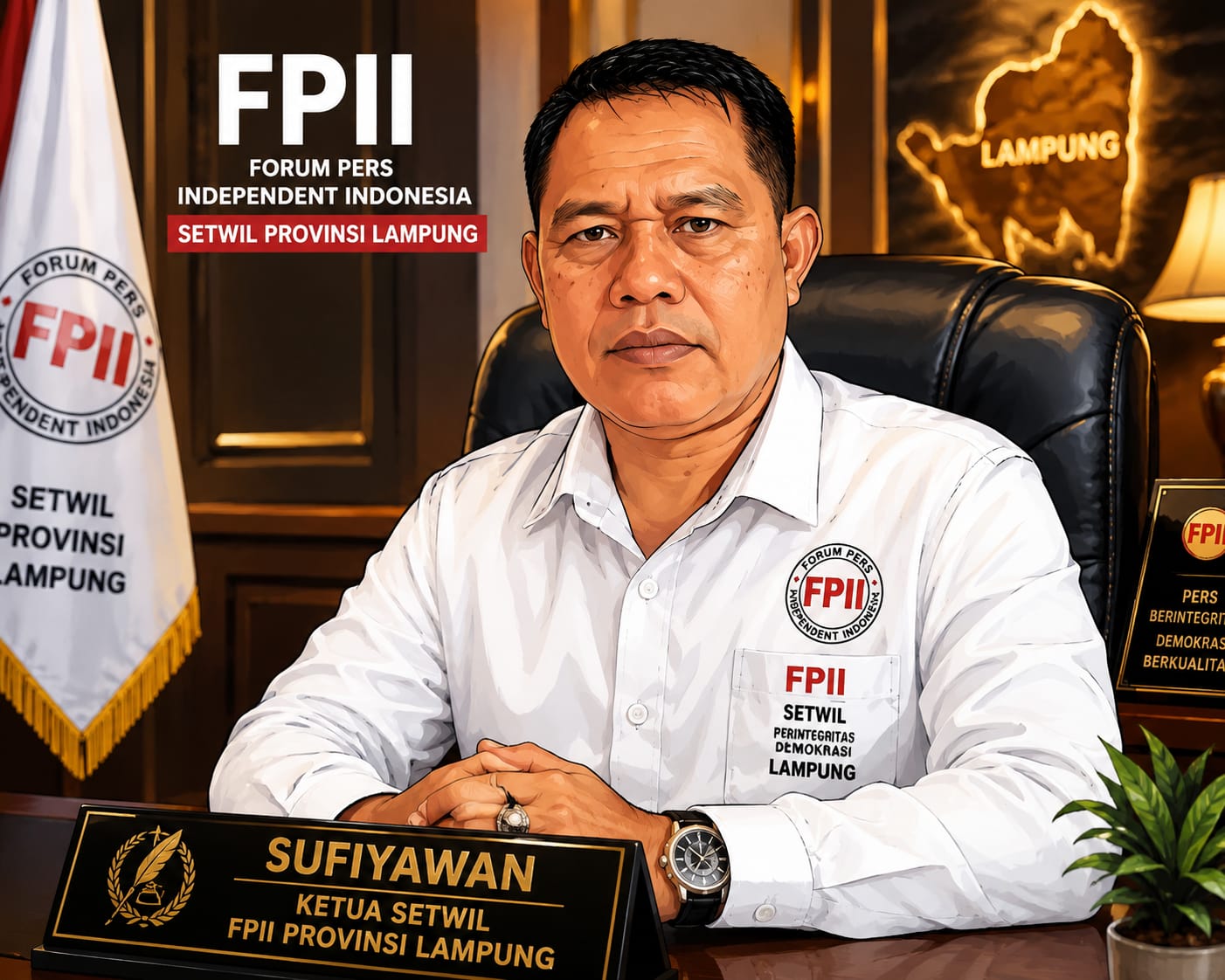mbminvestigasi.com | Ketua Setwil FPII Provinsi Lampung Soroti Dugaan Pelecehan terhadap Profesi Wartawan, Minta Semua Pihak Hormati UU Pers