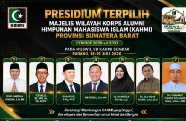 mbminvestigasi.com | Terpilih Jadi Presidium KAHMI Sumbar, Akademisi UNP Eka Vidya Putra Siap Perkuat Peran Strategis Organisasi