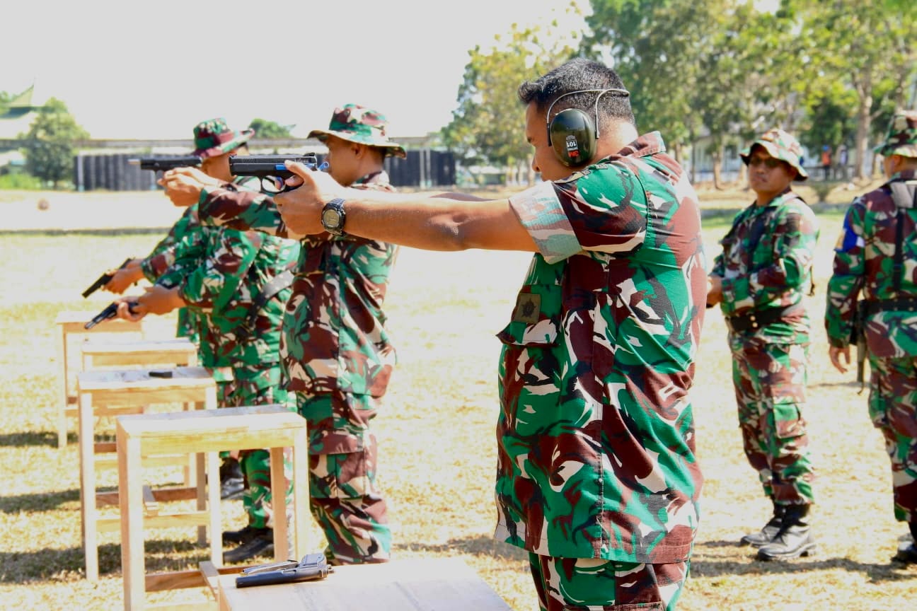 mbminvestigasi.com | Pelihara Kemampuan Prajurit, Kodim Wonogiri Gelar Latihan Menembak
