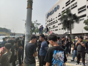 mbminvestigasi.com | GERAK BUMN Gelar Aksi di Pelindo Tower, Desak Evaluasi Pimpinan dan Tata Kelola Perusahaan