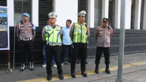mbminvestigasi.com | Polres Metro Jakarta Barat Gelar Apel Pengamanan Pelantikan DPC PKB Seluruh Indonesia di Kawasan Kota Tua
