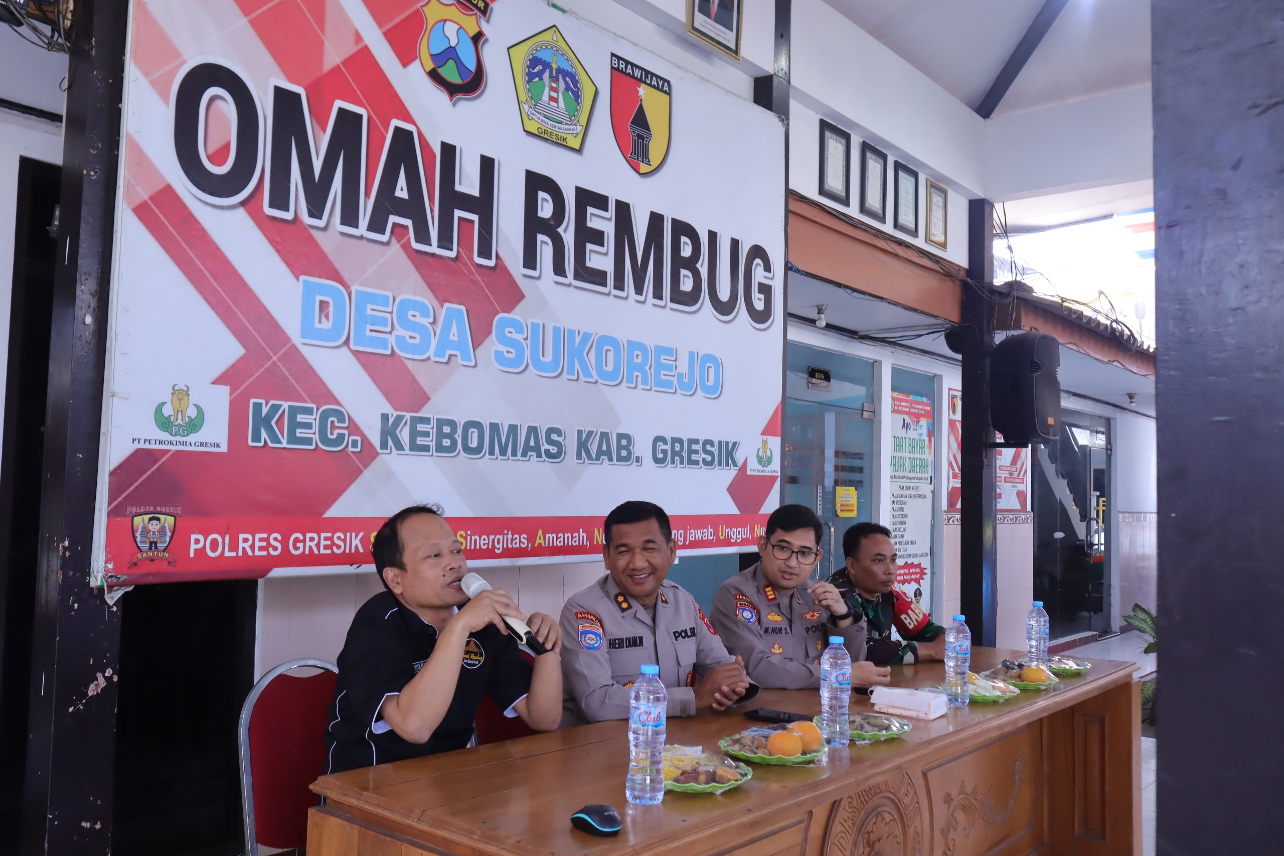 mbminvestigasi.com | Perkuat Kamtibmas Berbasis Musyawarah, Ditbinmas Polda Jatim Asistensi Omah Rembug di Polres Gresik